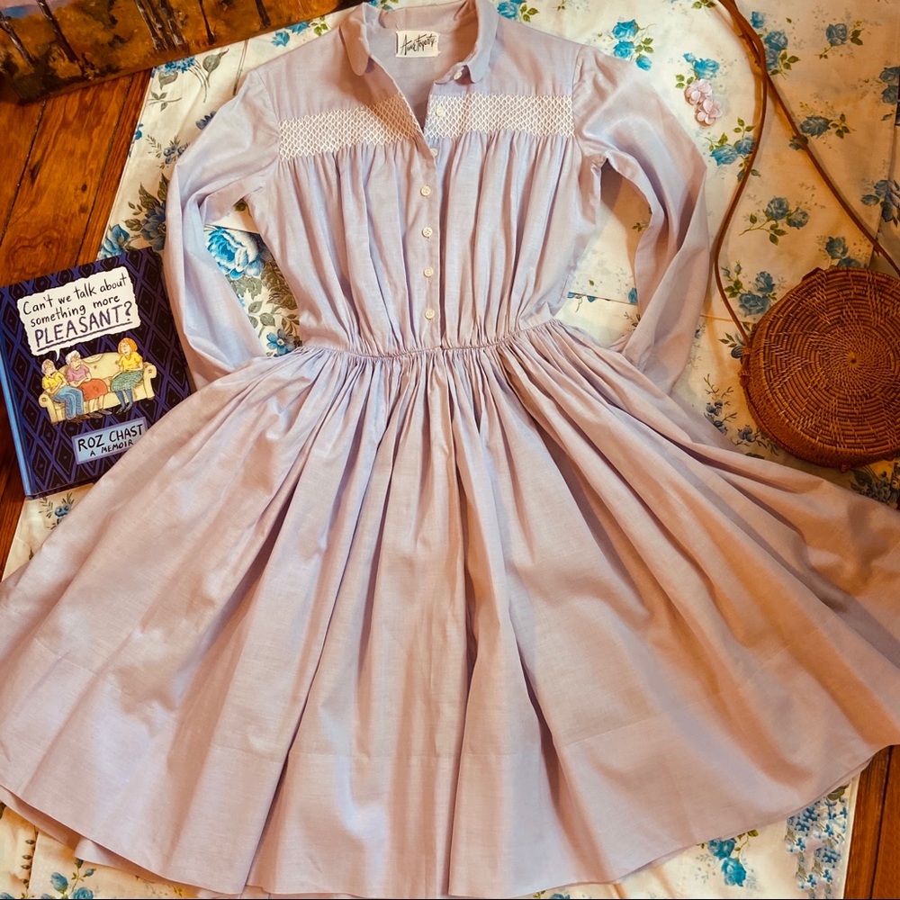 VTG 60s Anne Fogarty fit and flare dress-24”W
